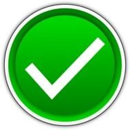 Check Mark Button