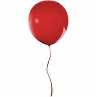 Red Balloon Pin Photo Cutouts