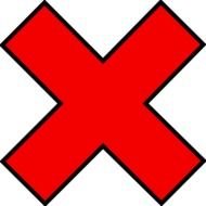 Cross Out Clip Art