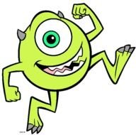 Monster Clip Art Black And White