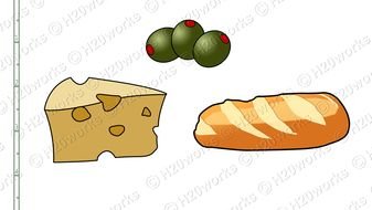Italian Food Clip Art N3