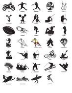 Clip art of Sports Logos