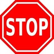 Stop Sign Clip Art N32