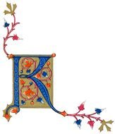 Decorative Letter K