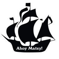 Pirate Ship Silhouette Clip Art