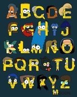 Simpsons Alphabet