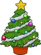 Christmas Tree Clip Art N47