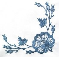 Flower Corner Border Clip Art N3