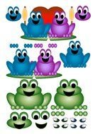 Craft frog Clip Art