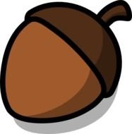 Acorn Clip Art N5