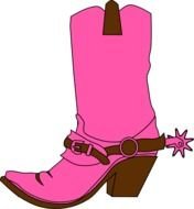 Cowboy Boots Clip Art N7