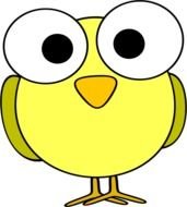 Cartoons Birds With Big Eyes N2