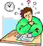 Person Taking Test