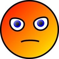 Angry Smiley Face Clip Art N11