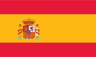 Flag of Spain clipart