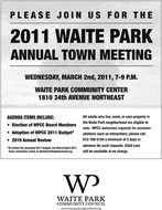 Town Hall Meeting Flyer Template
