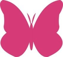 Bright Butterfly Clip Art