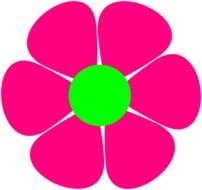 60s Flower Clip Art