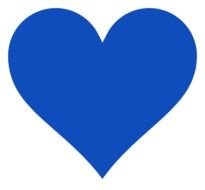 Blue Heart Clip Art N6