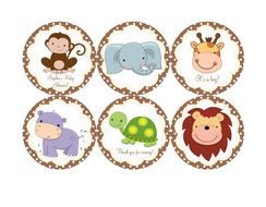 Jungle Baby Shower Clip Art