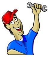 Auto Repair Mechanic drawing