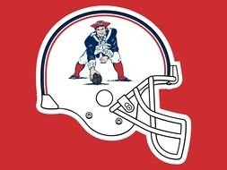 New England Patriots Old Logo drawing