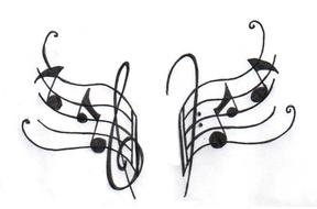 Tattoo with notes and treble clef