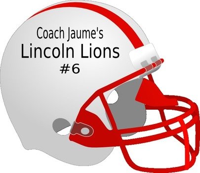 Football Helmet Clip Art N2