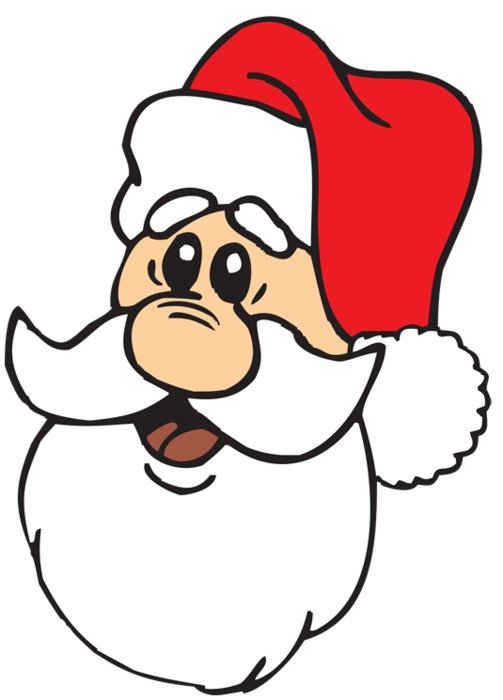 Cartoon Santa Claus