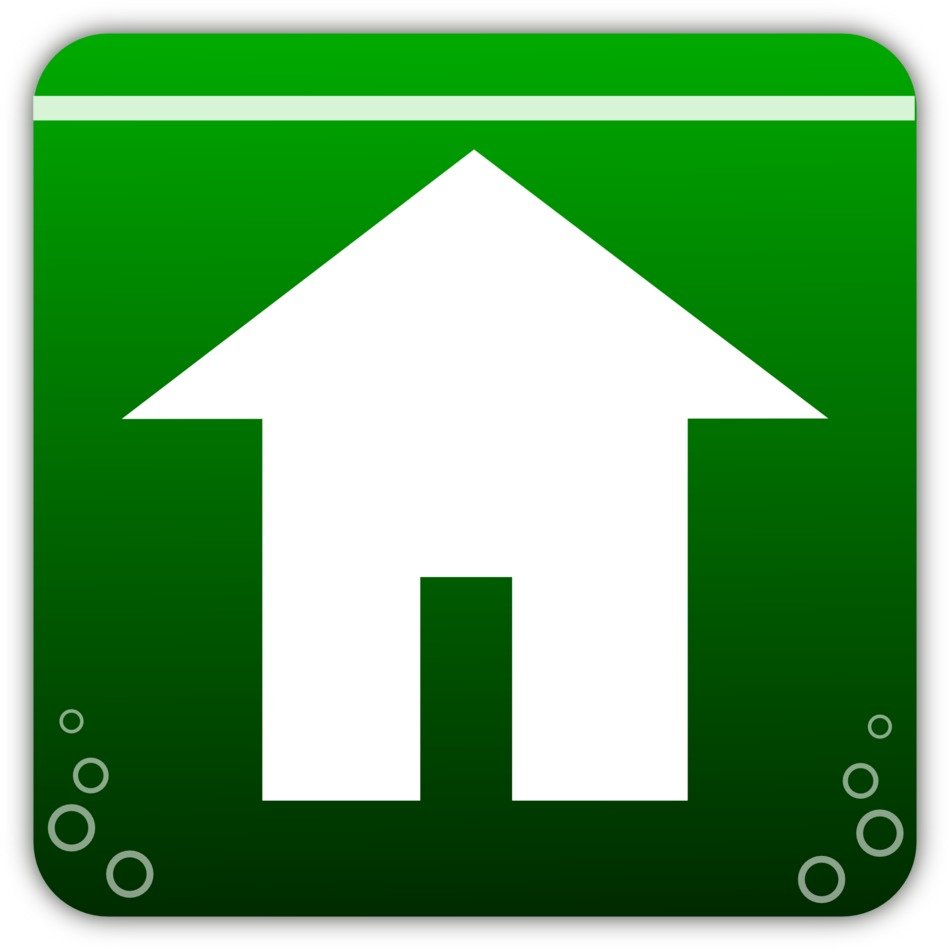 Home Icon Clip Art darwing
