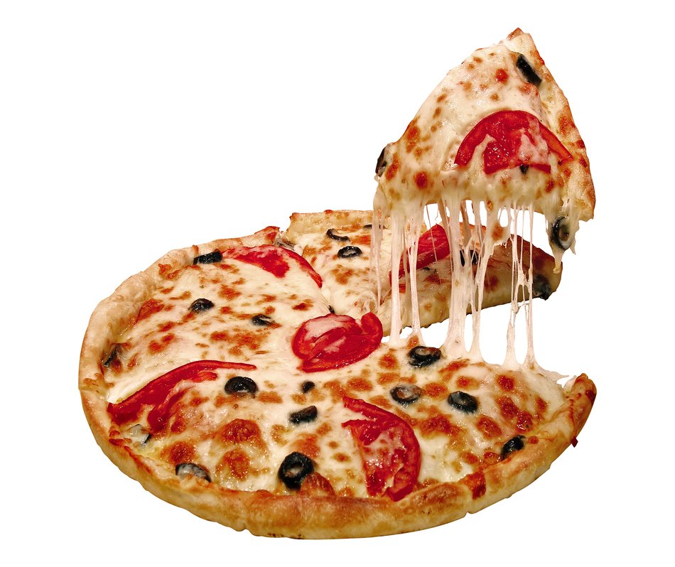 delicious pizza as picture for clipart