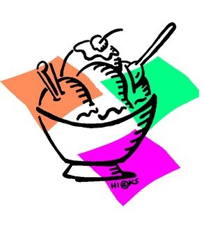 Ice Cream Sundae Clip Art N3