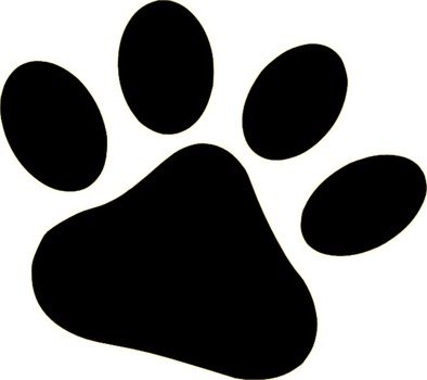 Dog Paw Print Clip Art N3