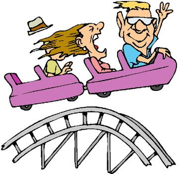 Roller Coaster Clip Art N3