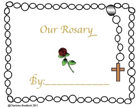 Rosary Border Clip Art