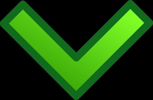 green sign on black as a graphic illustration