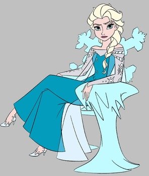 Elsa Frozen Clip Art N2