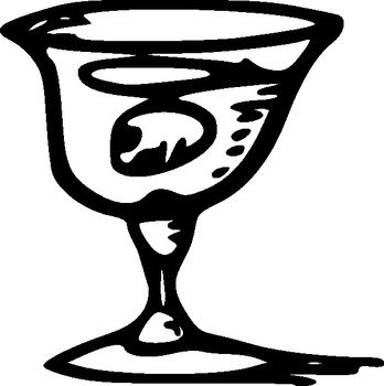 Cartoon Wine Glass Clip Art N2