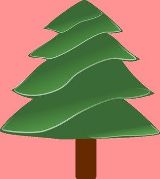 Evergreen Tree Clip Art N2