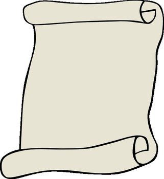 Paper Scroll Clip Art N4