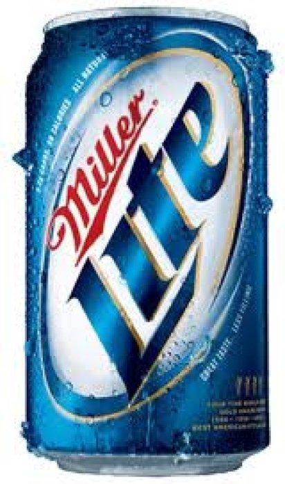 Miller Lite Can Logo drawing