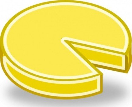 Cheese Wheel Clip Art N2