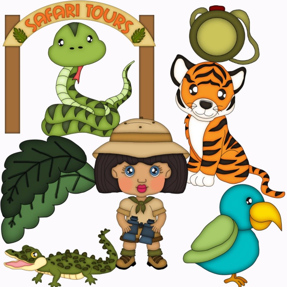 Safari Theme Clip Art N2