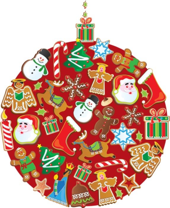 Christmas Cookie Clip Art N2