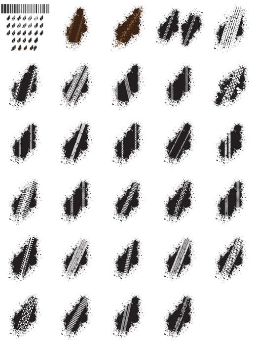small drawings of racing cars