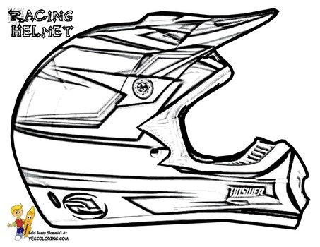 Dirt Bike Coloring Pages