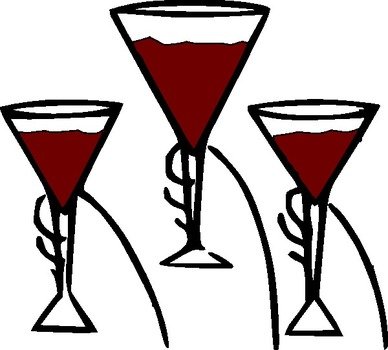 Wine Glass Clip Art N4