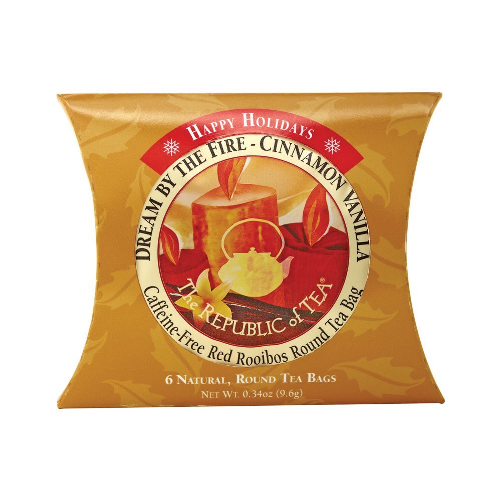 The Republic Of Tea Pumpkin Spice Black Tea, 50 Tea Bags, Autumnal