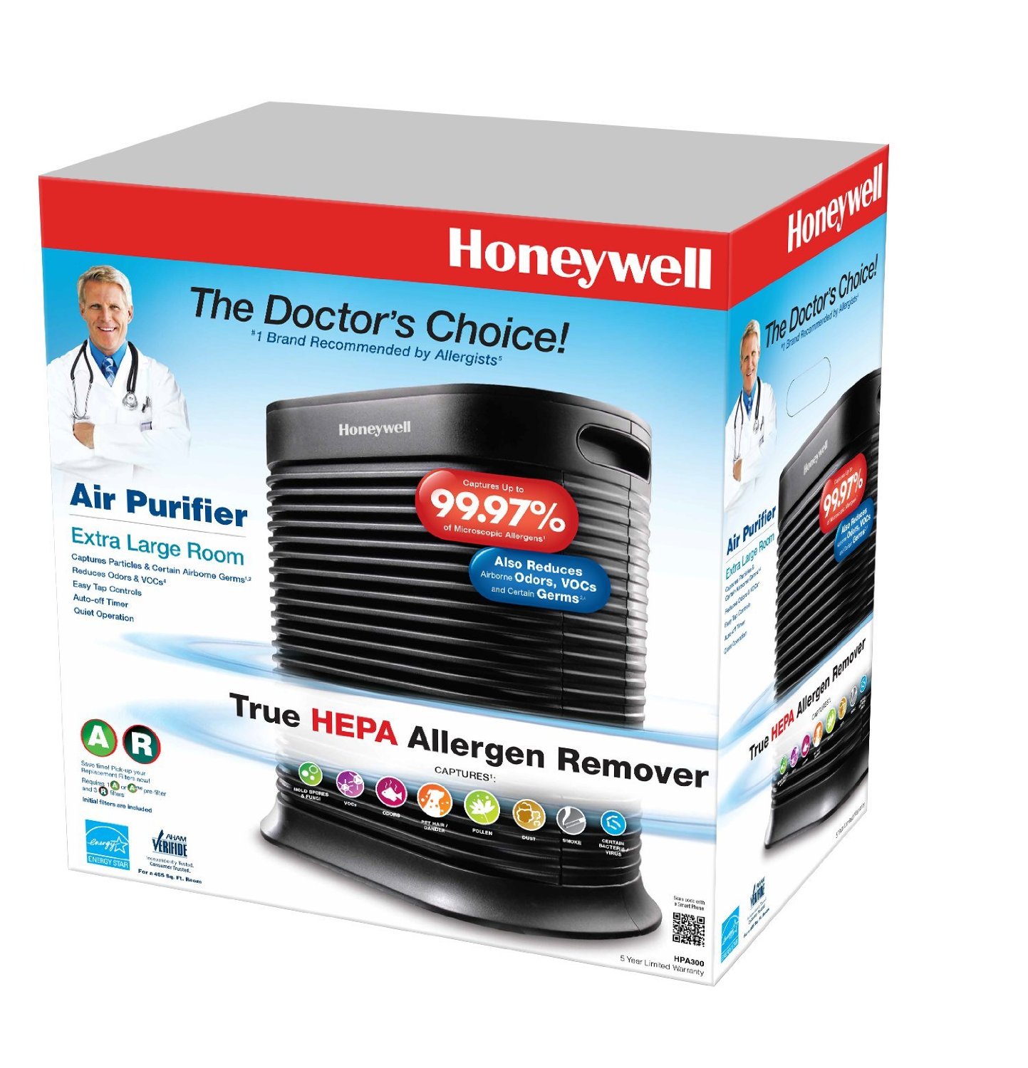 Honeywell True Hepa Allergen Remover Sq Ft Hpa Free Image