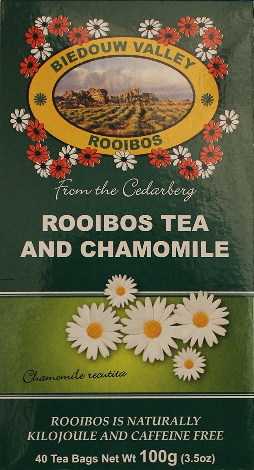Rooibos Tea 100 Natural South African (80 Oxygen Bleached Bag Count 7